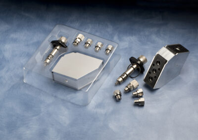 Component Kit made up of many different parts, packaged together for easy assembly.