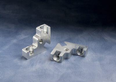 Metal component produced by machining