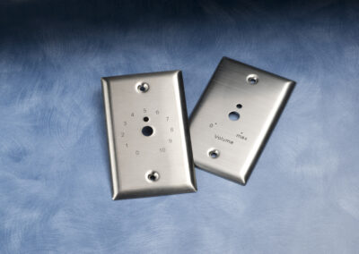 Metal component produced by stamping