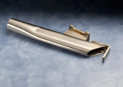 Weldment assembly of metal parts